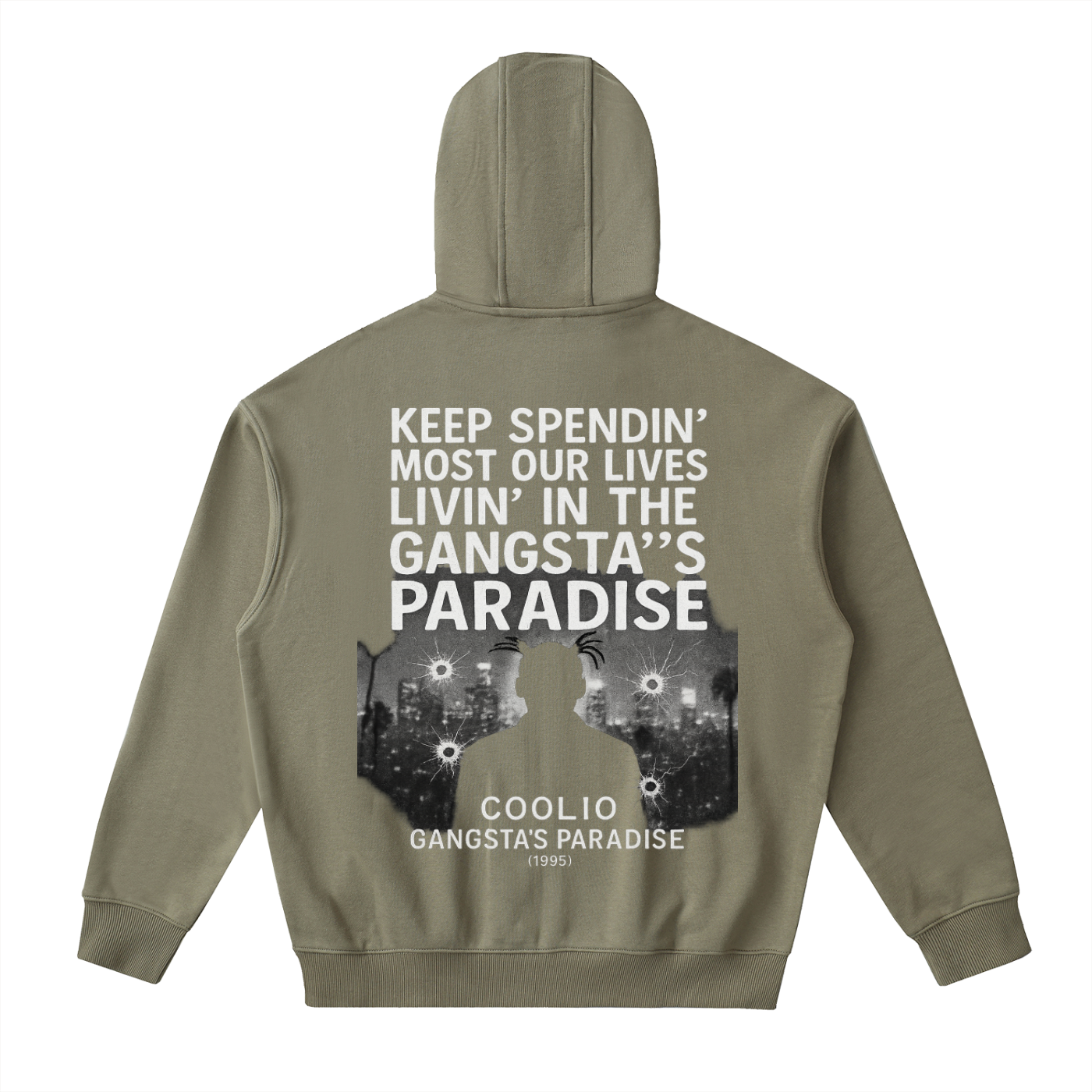 WEST ROLLZ X LABEL HÉRITAGE GANGSTA’PARADISE HOODIE
