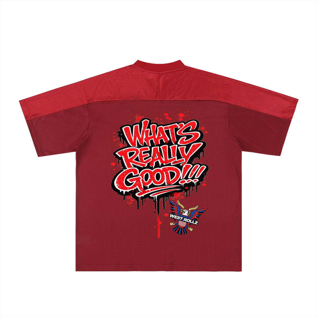 WEST ROLLZ X DIP-ROLLZ FOOTBALL JERSEY T-SHIRT