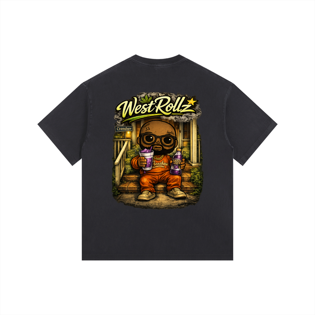 WEST ROLLZ X CBD WEST T-SHIRT
