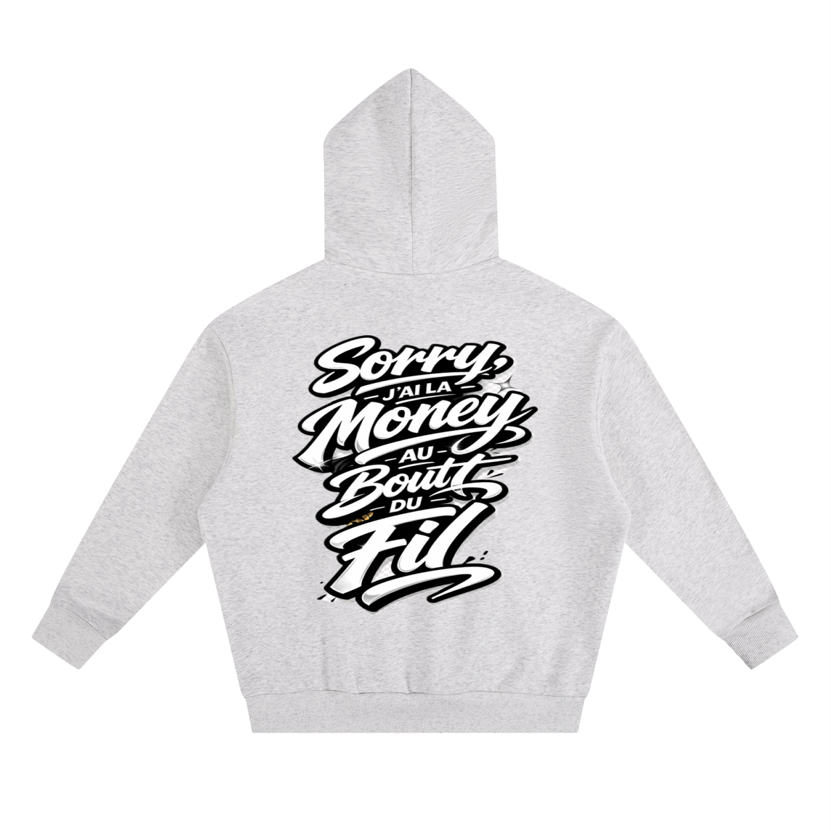 WEST ROLLZ X Essential Heavyweight Boxy Fleece Hoodie