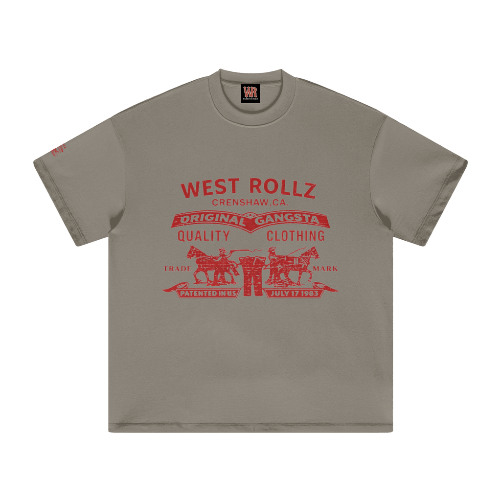 WEST ROLLZ X ROLLZ STRAUSZ EARTH TONE T-SHIRT