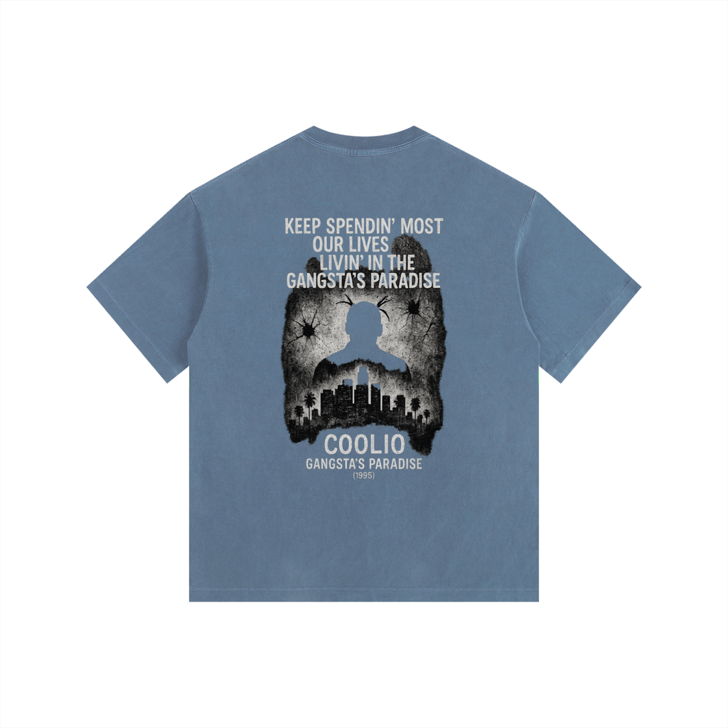 WEST ROLLZ X LABEL HÉRITAGE GANGSTA’PARADISE T-SHIRT BIG SIZE