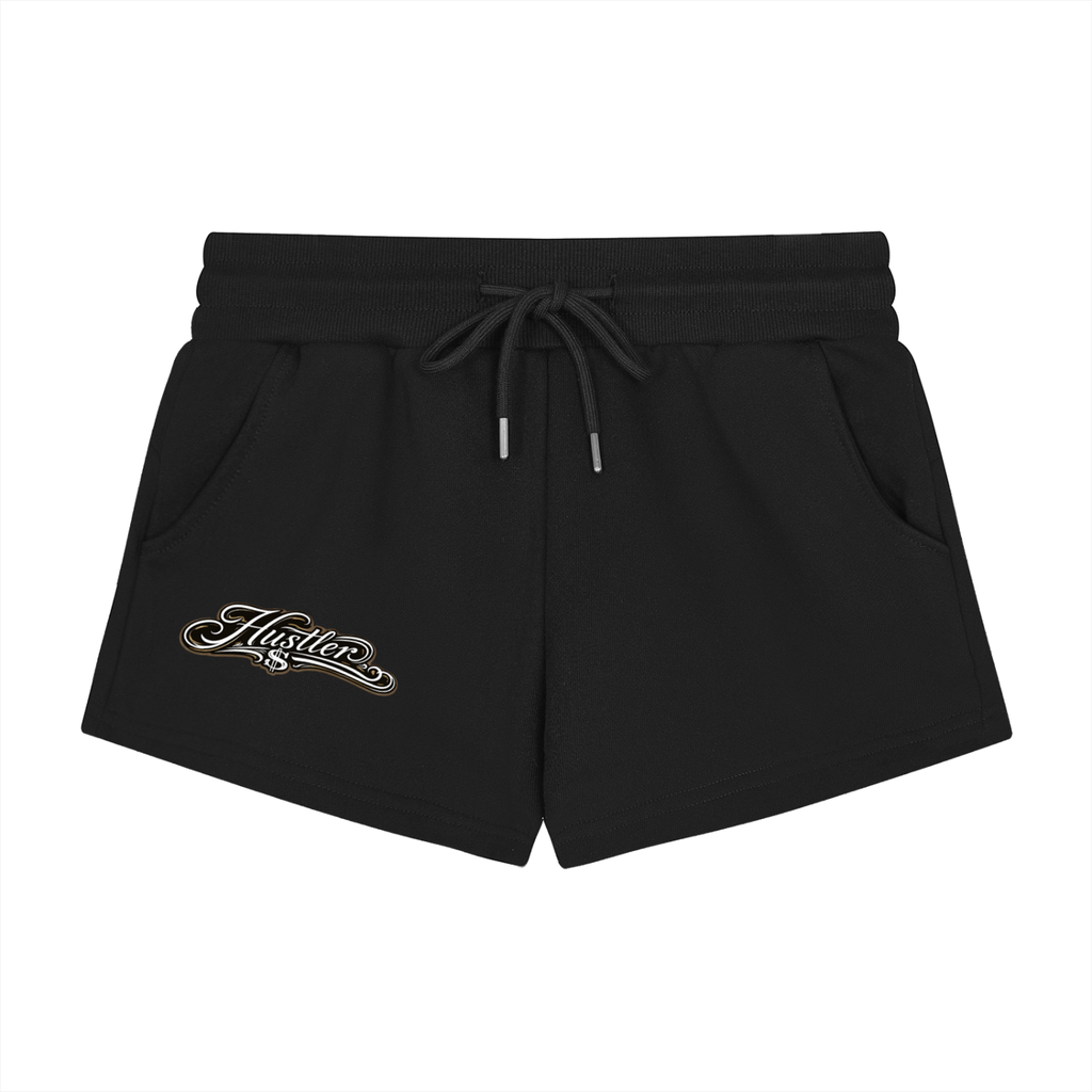 WEST ROLLZ X HUSTLER MERCH 
Women's Drawstring SHORT