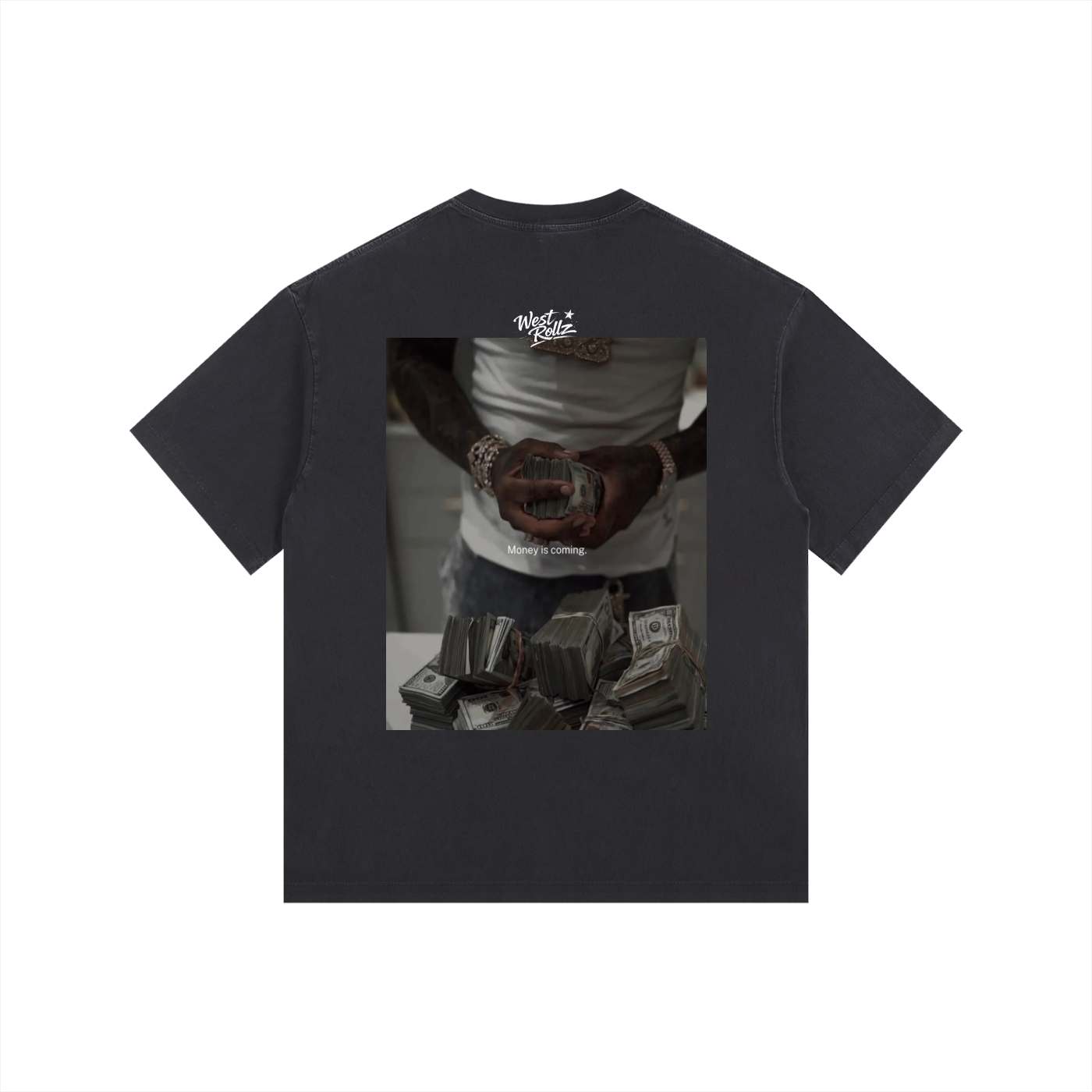 WEST ROLLZ X MONEY MAKER T-SHIRT