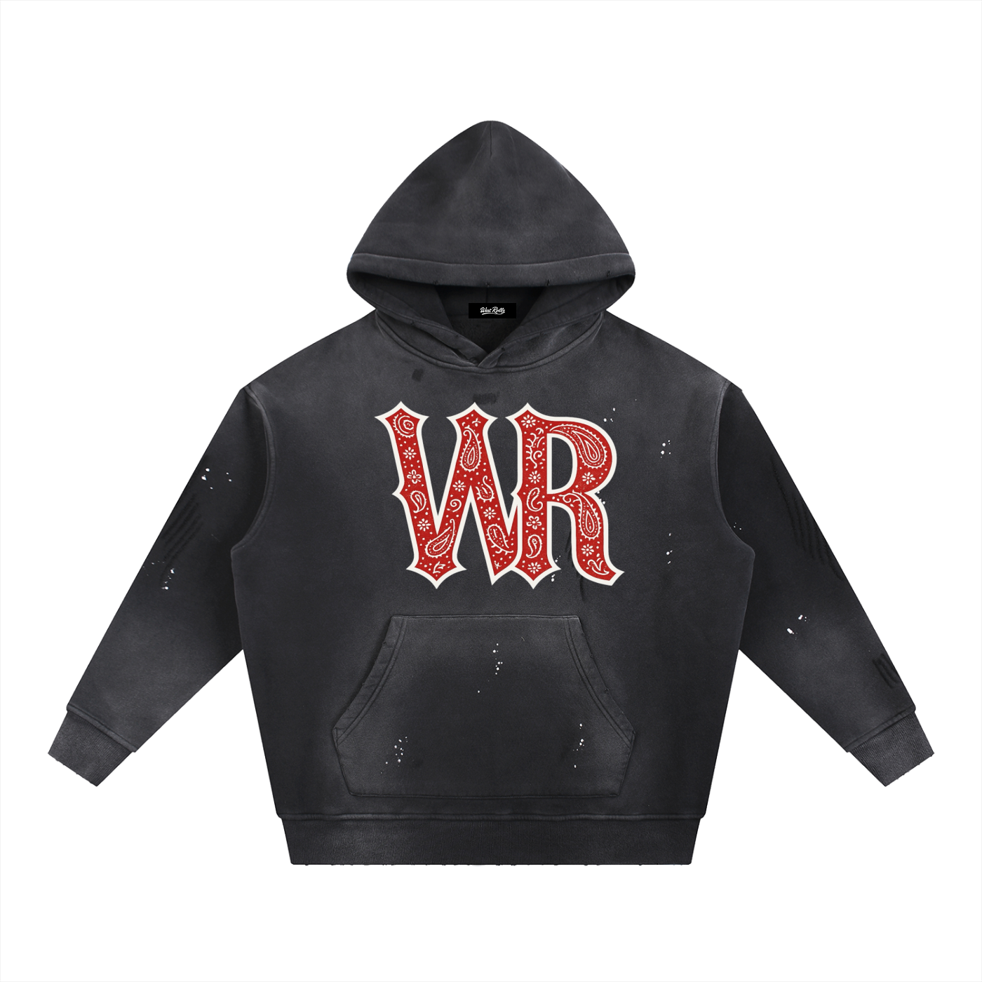 WEST ROLLZ X PIRU BLOODS HOODIE