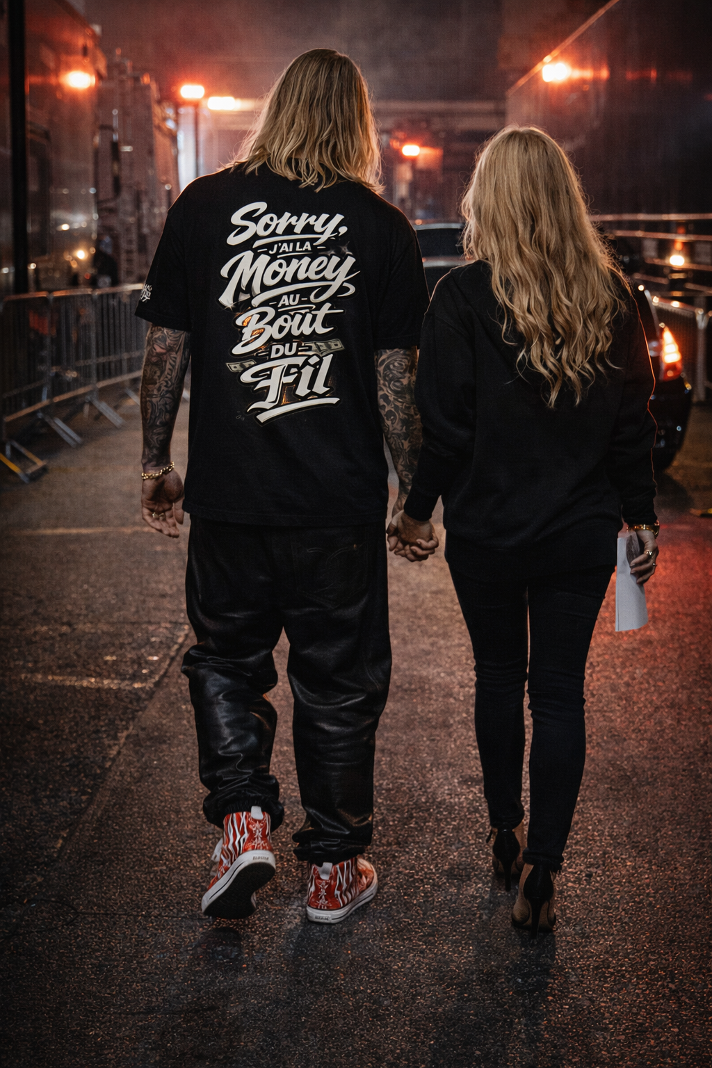 WEST ROLLZ X SORRY! MONEY ON THE LINE T-SHIRT