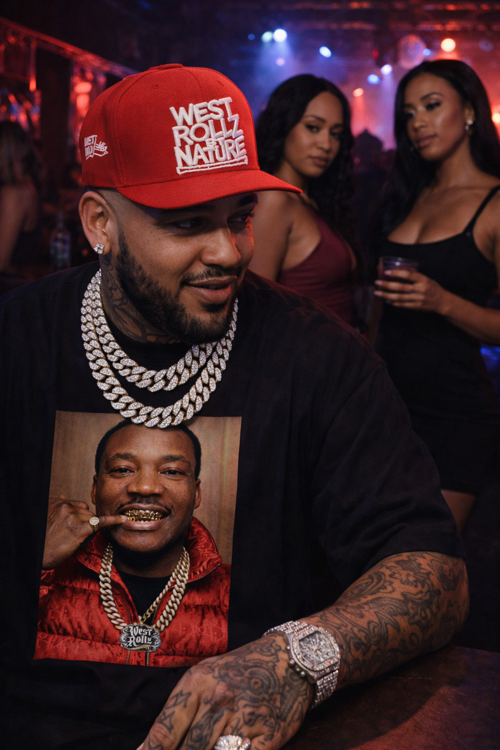 WEST ROLLZ X GRILLZ GANG T-SHIRT