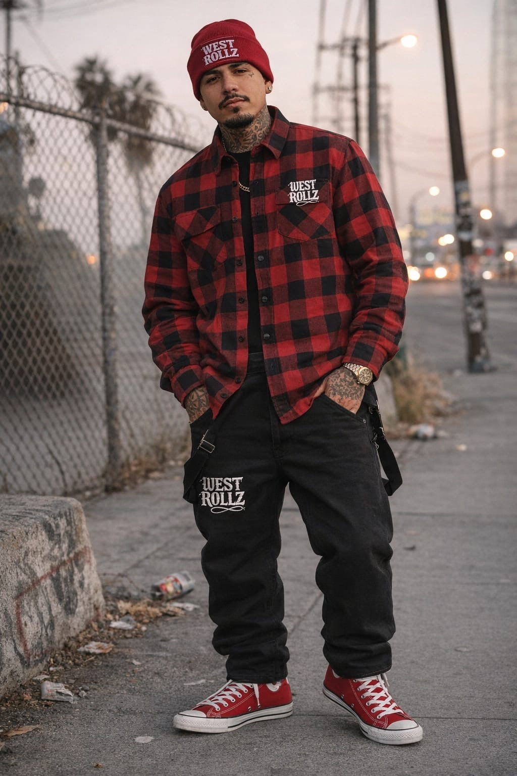 WEST ROLLZ X FLANNEL GANG