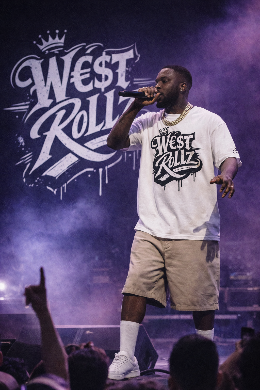 WEST ROLLZ X SORRY! MONEY ON THE LINE T-SHIRT