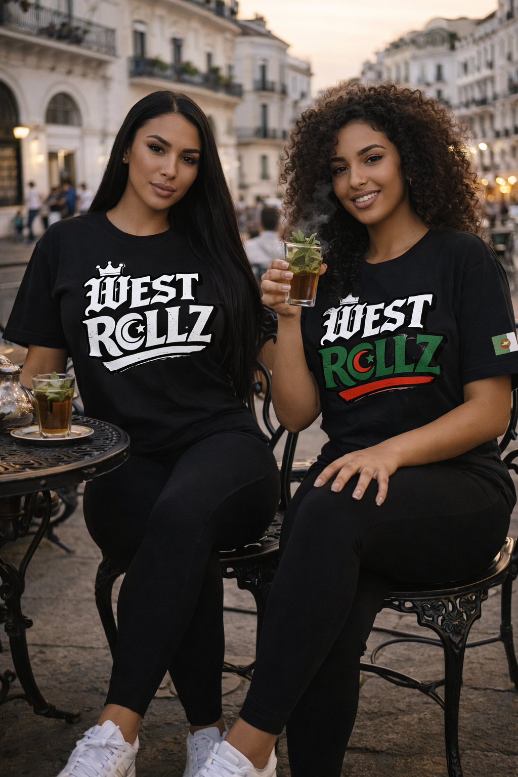 WEST ROLLZ X SORRY! MONEY ON THE LINE T-SHIRT