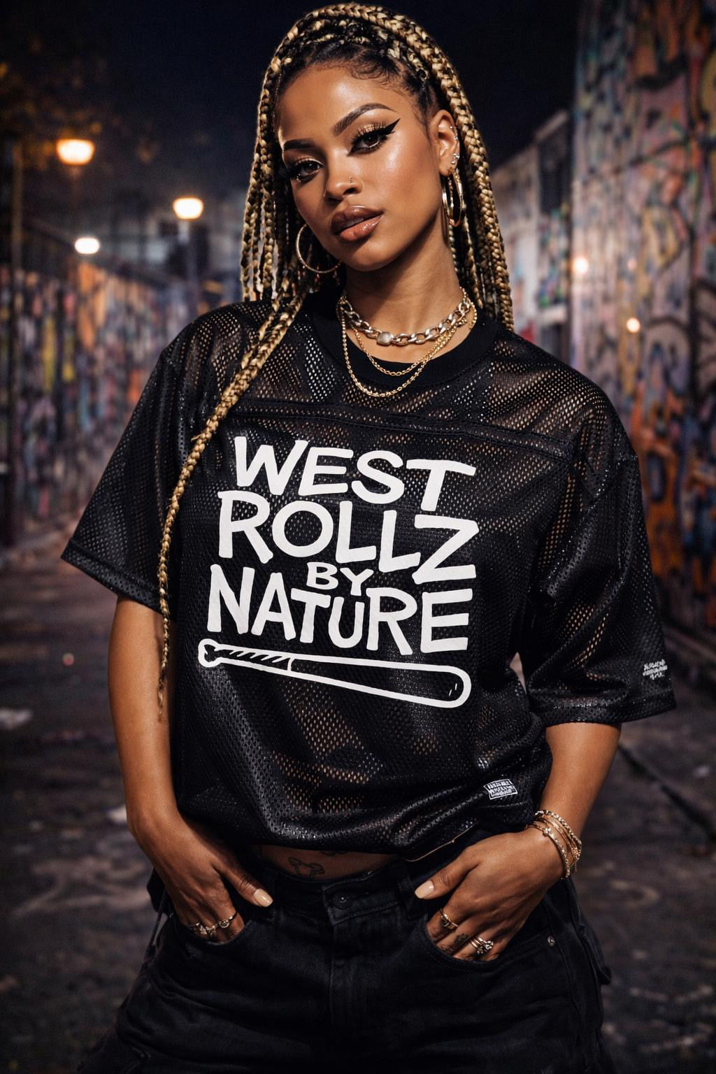 WEST ROLLZ X NAUGHTY SPORT JERSEY