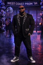 WEST ROLLZ X WR “BLACK MIDNIGHT CÓDIGO”BLAZER