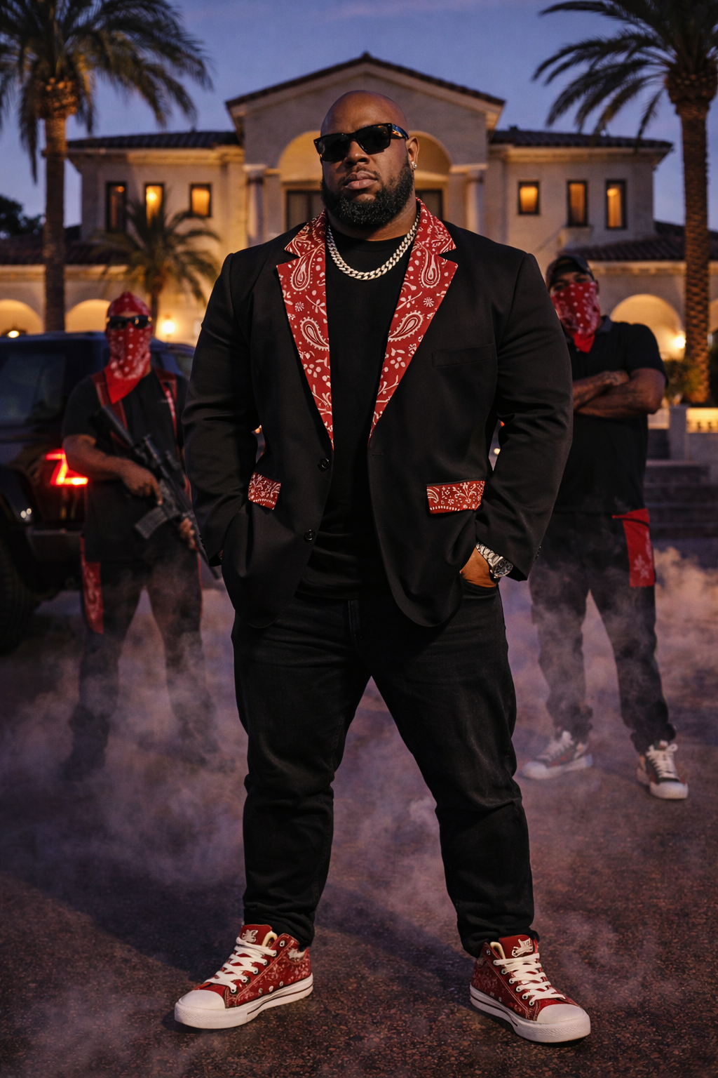 WEST ROLLZ X WR “RED MIDNIGHT CÓDIGO” BLAZER