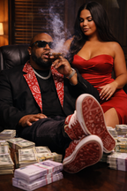 WEST ROLLZ X WR “RED MIDNIGHT CÓDIGO” BLAZER