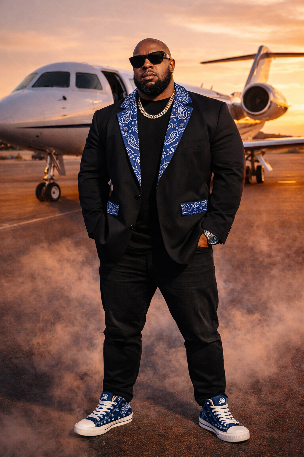 WET ROLLZ X WR “BLUE MIDNIGHT CÓDIGO”BLAZER