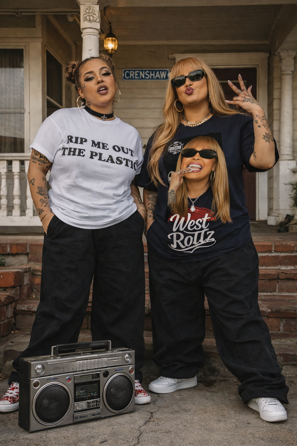 WEST ROLLZ X GRILLZ GANG T-SHIRT