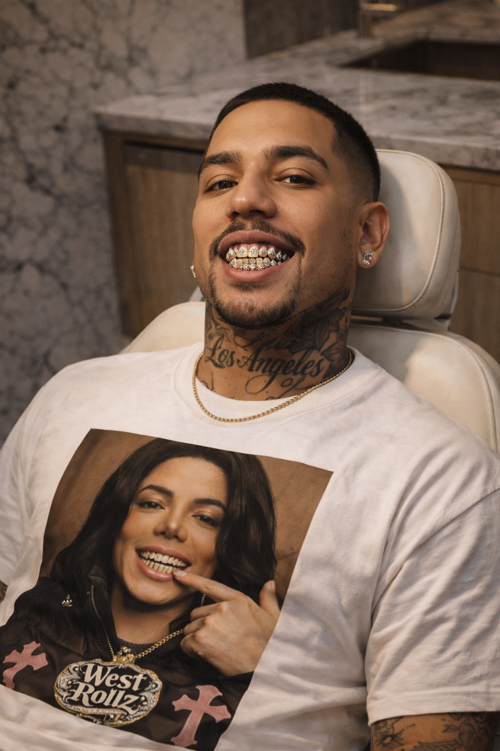 WEST ROLLZ X GRILLZ GANG T-SHIRT