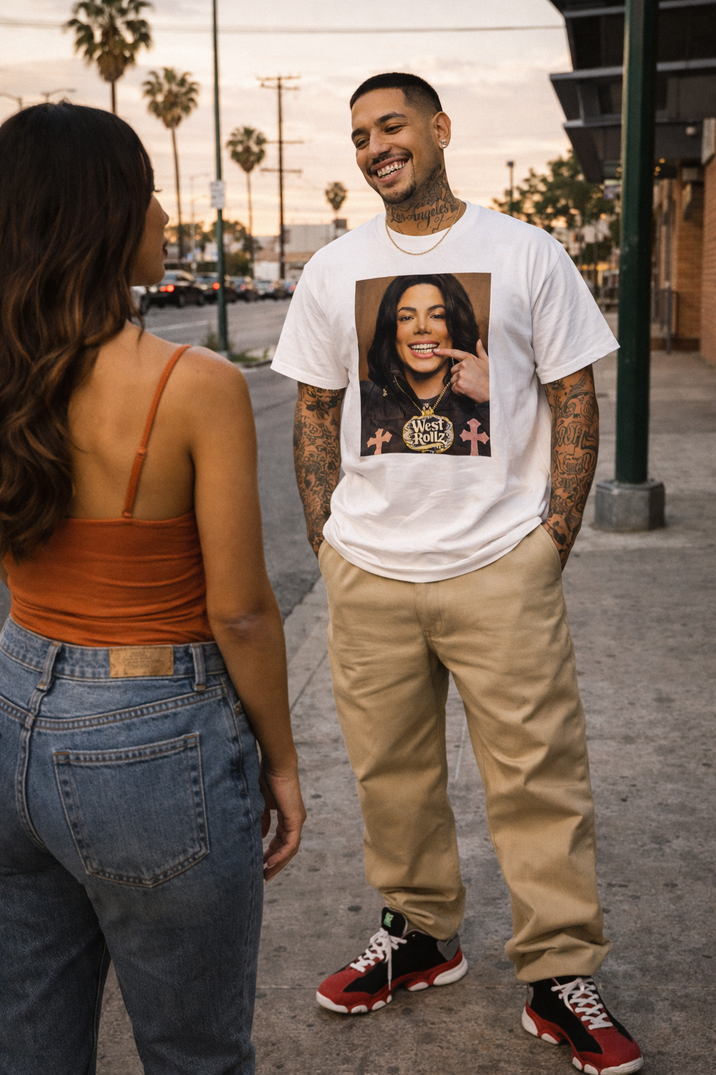 WEST ROLLZ X GRILLZ GANG T-SHIRT