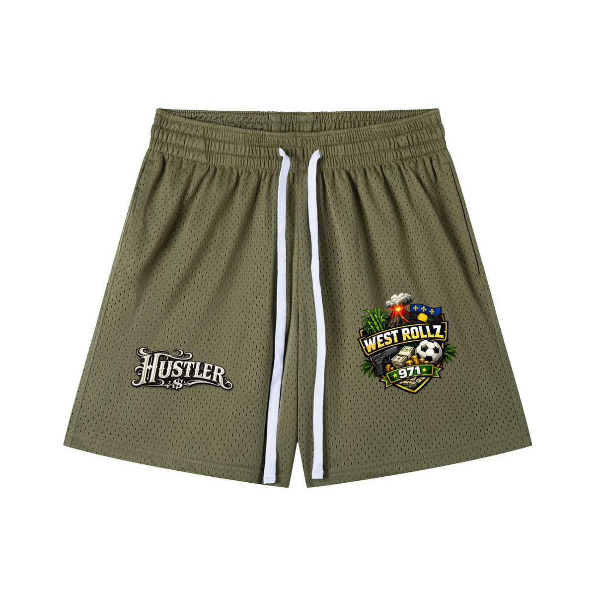 WEST ROLLZ X GWADA SOCCER SHORT