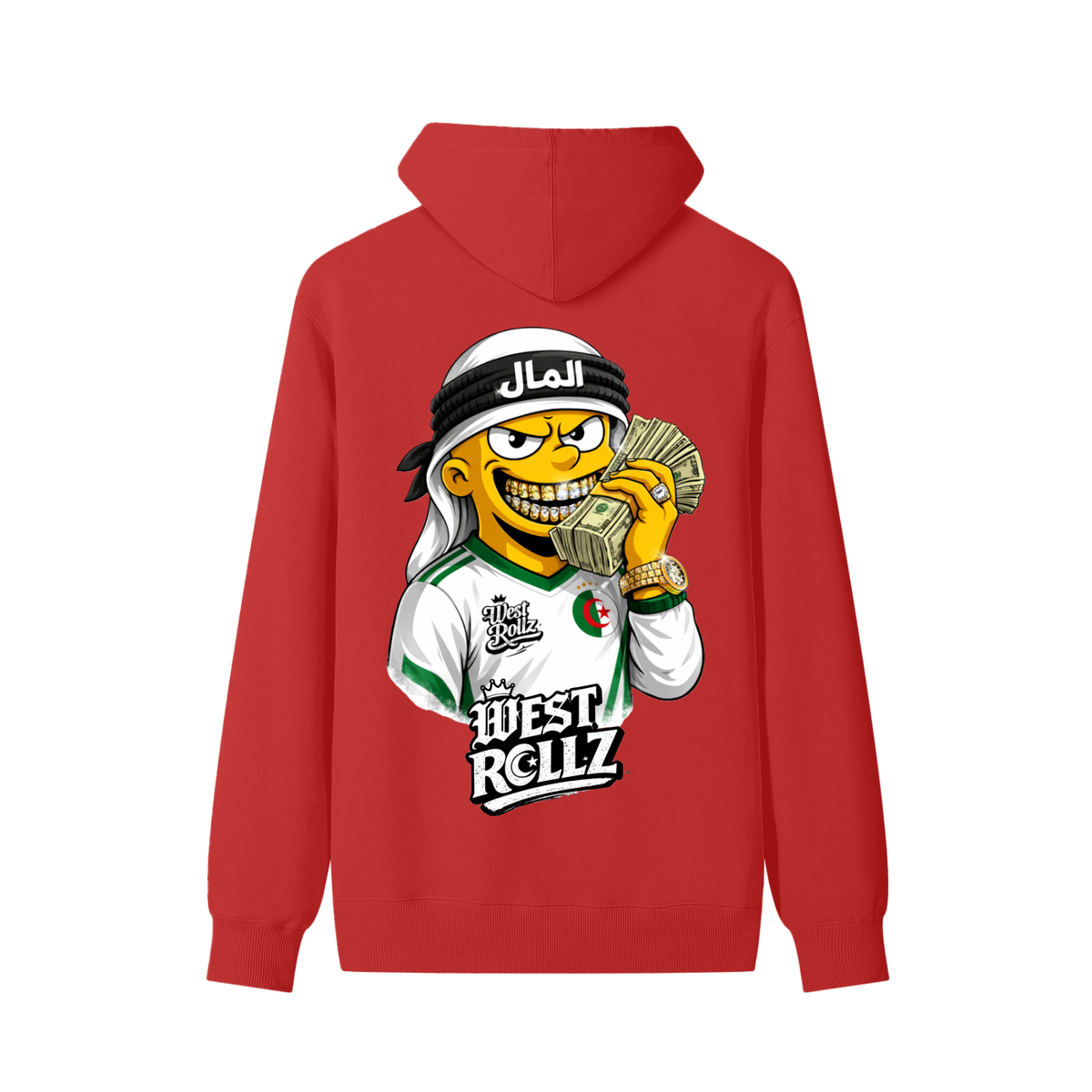 WEST ROLLZ X VIVA ALGÉRIE X Classic Unisex Cotton Hoodie