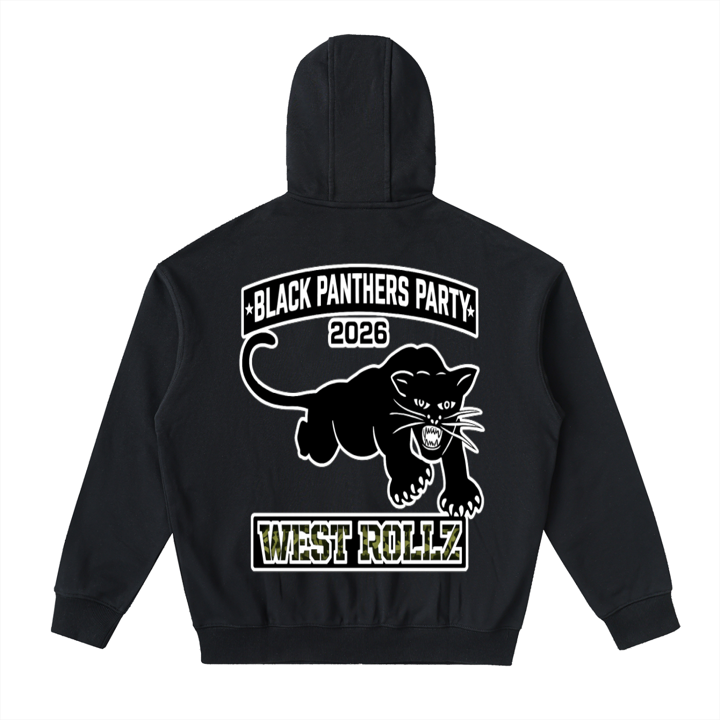 WEST ROLLZ X THE BLACK HISTORY ZIP HOODIE