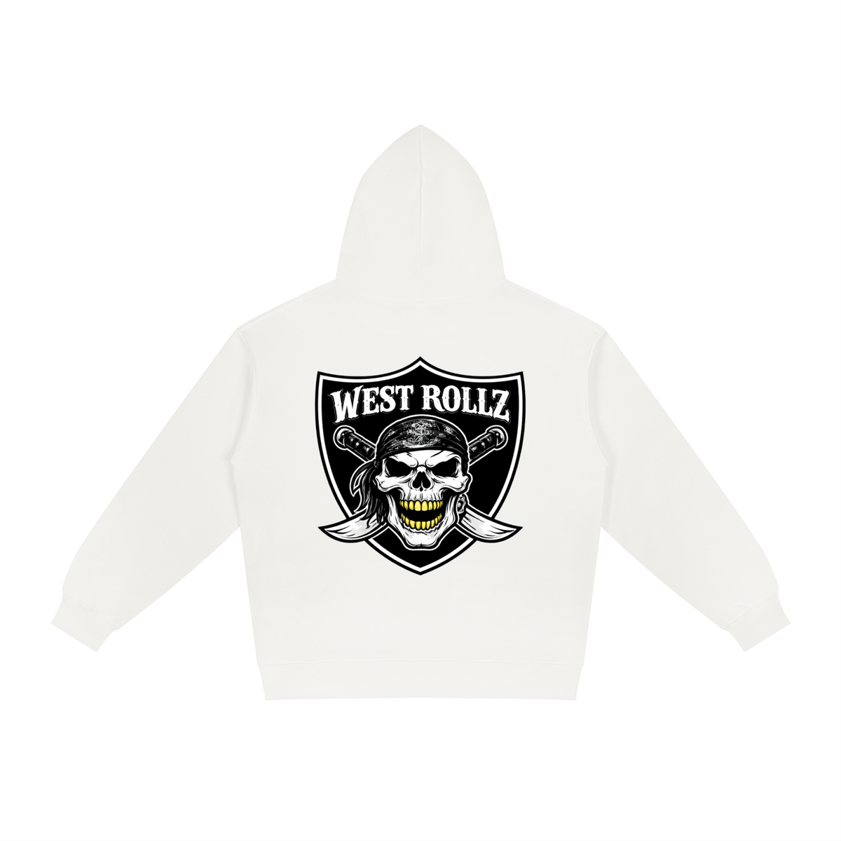 WEST ROLLZ X PIRATES X Relaxed Fit Hoodie