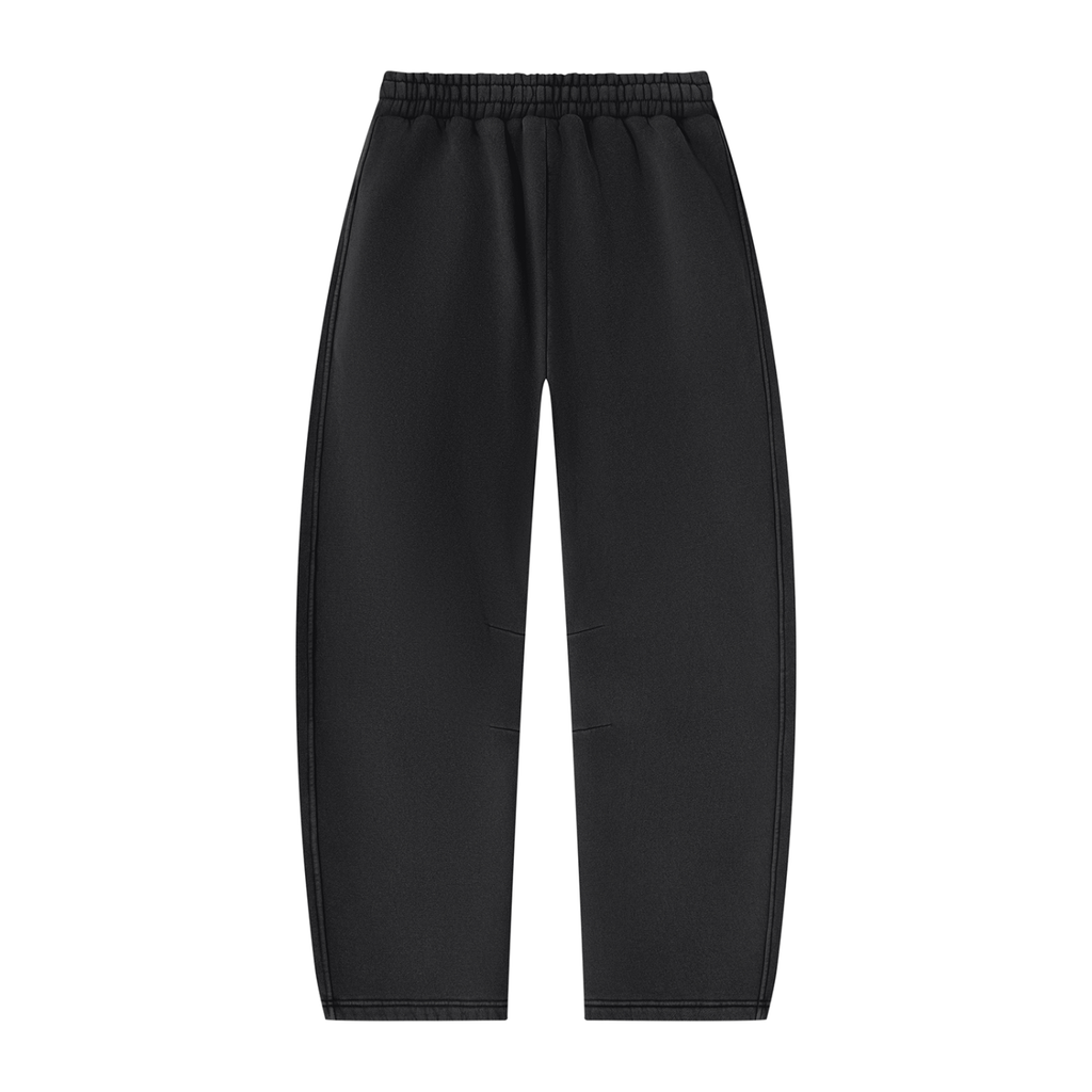 WEST ROLLZ X TATTOO WR X Unisex Vintage Wash Barrel Leg Fleece Sweatpants