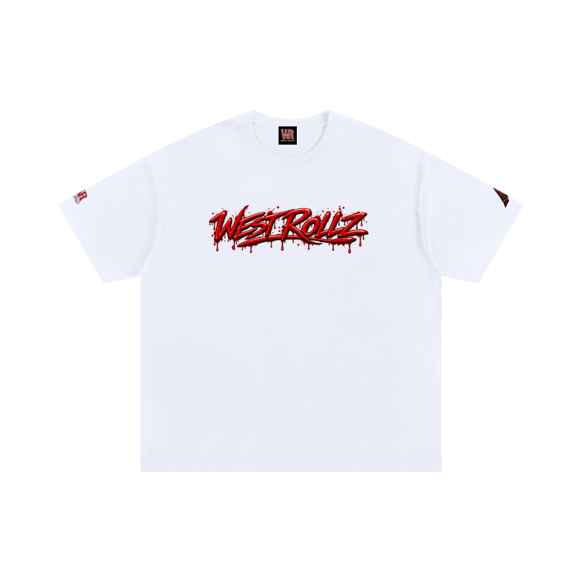 WEST ROLLZ x BLOODS PT.2 x O’JEEZZ MERCH T-SHIRT