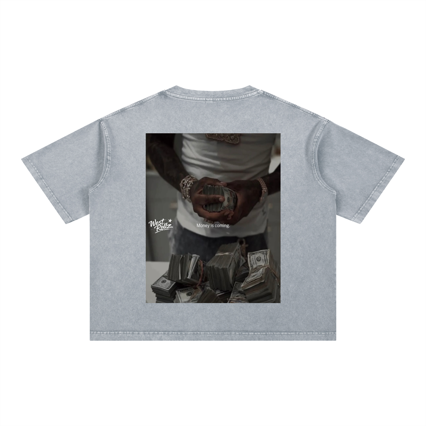 WEST ROLLZ X MONEY MAKER BOXY T-SHIRT