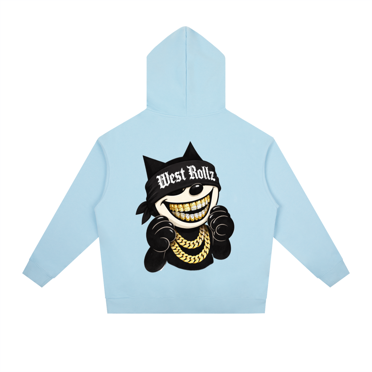 WEST ROLLZ X FÉLIX WEST X Essential Heavyweight Drop-Shoulder Hoodie