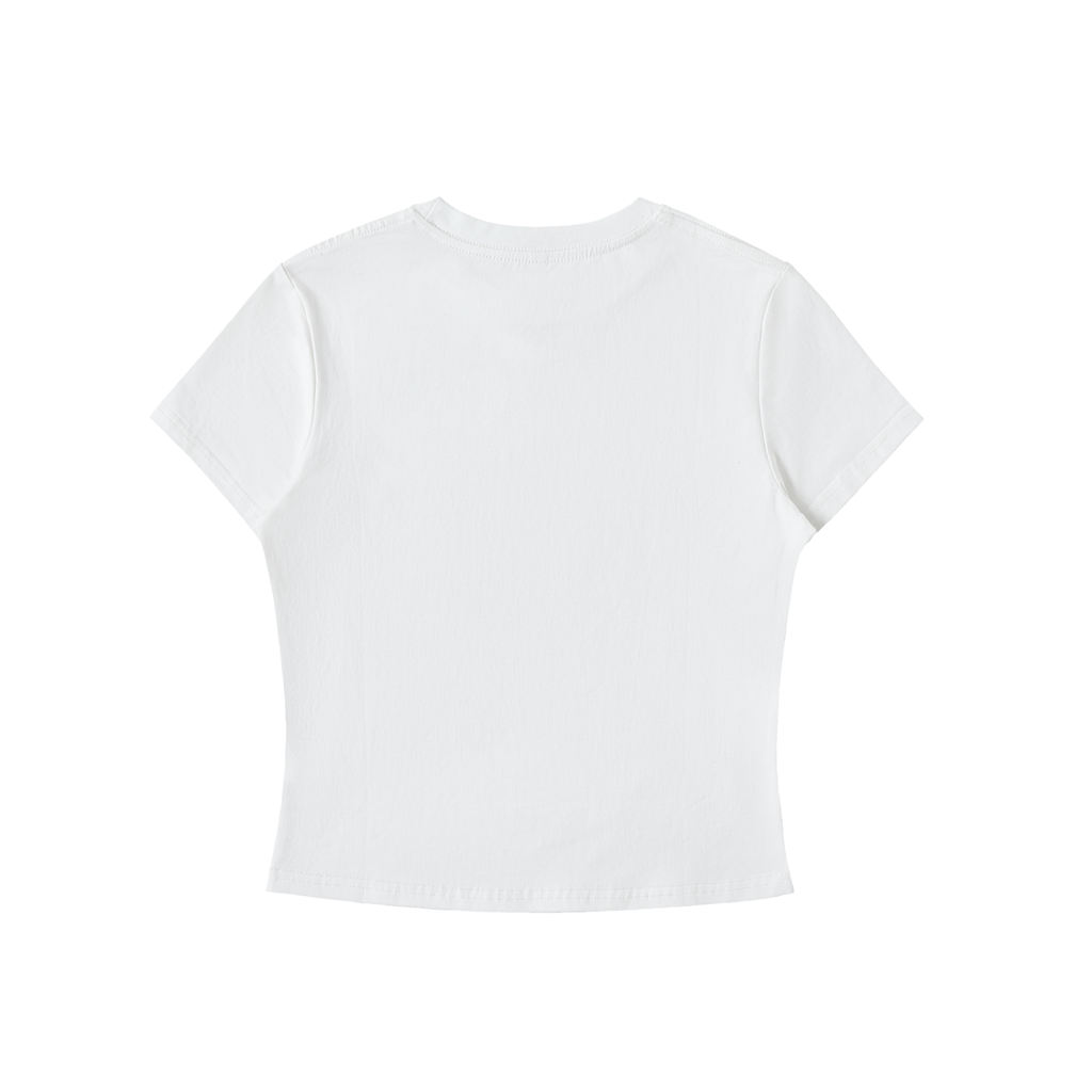 WEST ROLLZ X WEST ROLLZ RECORDS WOMEN Crewneck T-SHIRT