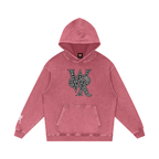 WEST ROLLZ X Snow Washed Loose Cotton Hoodie