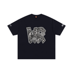 WEST ROLLZ X TATTOO WR X Unisex Oversized Cotton T-Shirt