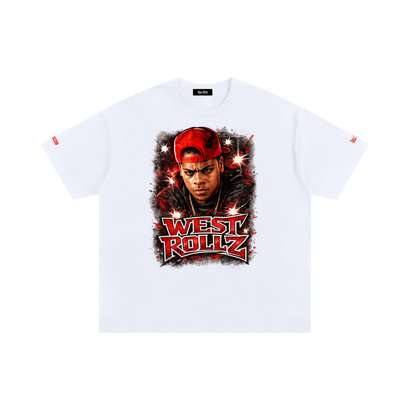 WEST ROLLZ X WEST IN THA HOOD T-SHIRT