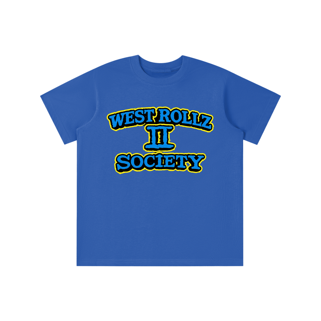 WEST ROLLZ X WEST ROLLZ II SOCIETY KIDS T-SHIRT