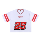 WEST ROLLZ X THE WARRIORS / Taped Mesh Boxy T-SHIRT