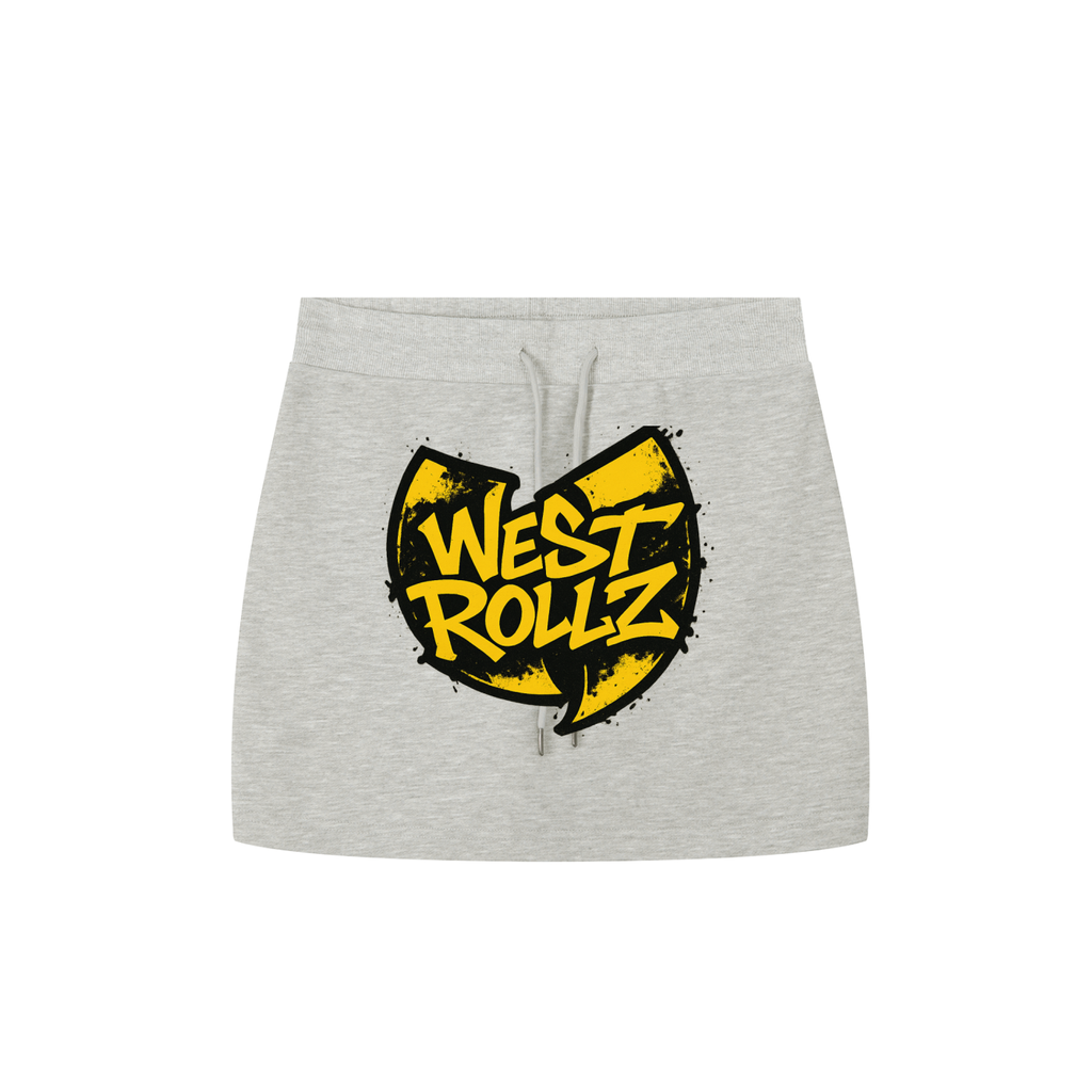 WEST ROLLZ X KILLA BEES DRAWSTRING SKIRT
