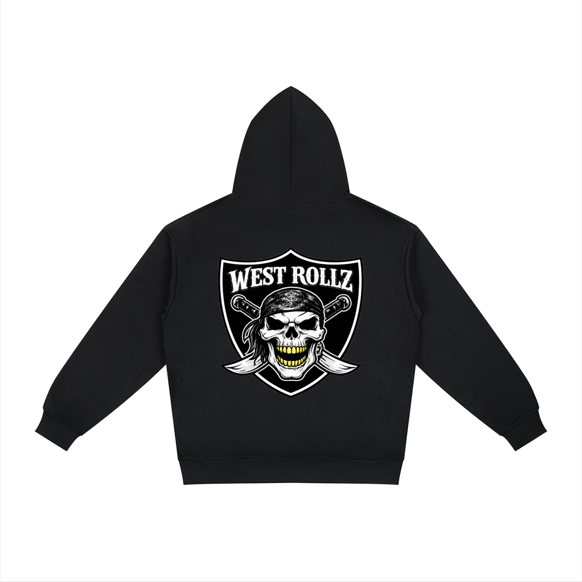 WEST ROLLZ X PIRATES X Relaxed Fit Hoodie