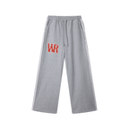 WEST ROLLZ X Contrast Tape Straight-Leg Sweat PANTS