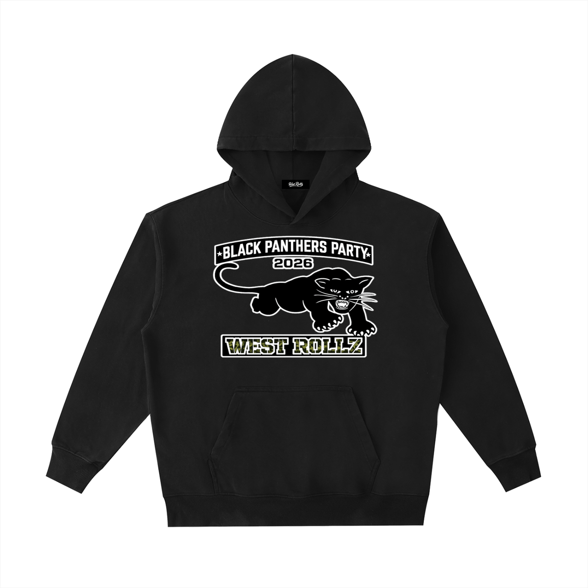WEST ROLLZ W THE BLACK HISTORY HOODIE