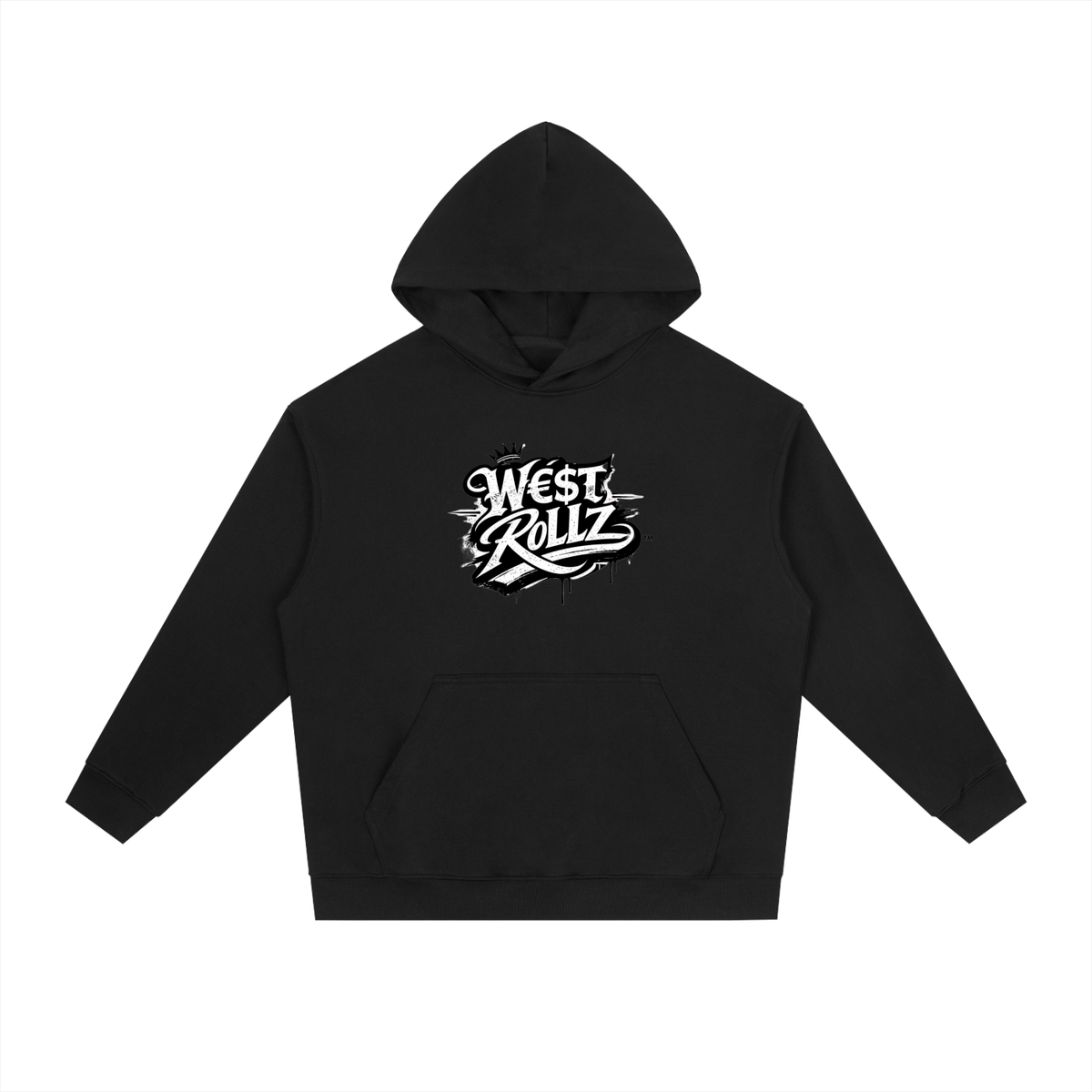 WEST ROLLZ X FÉLIX WEST X Essential Heavyweight Drop-Shoulder Hoodie