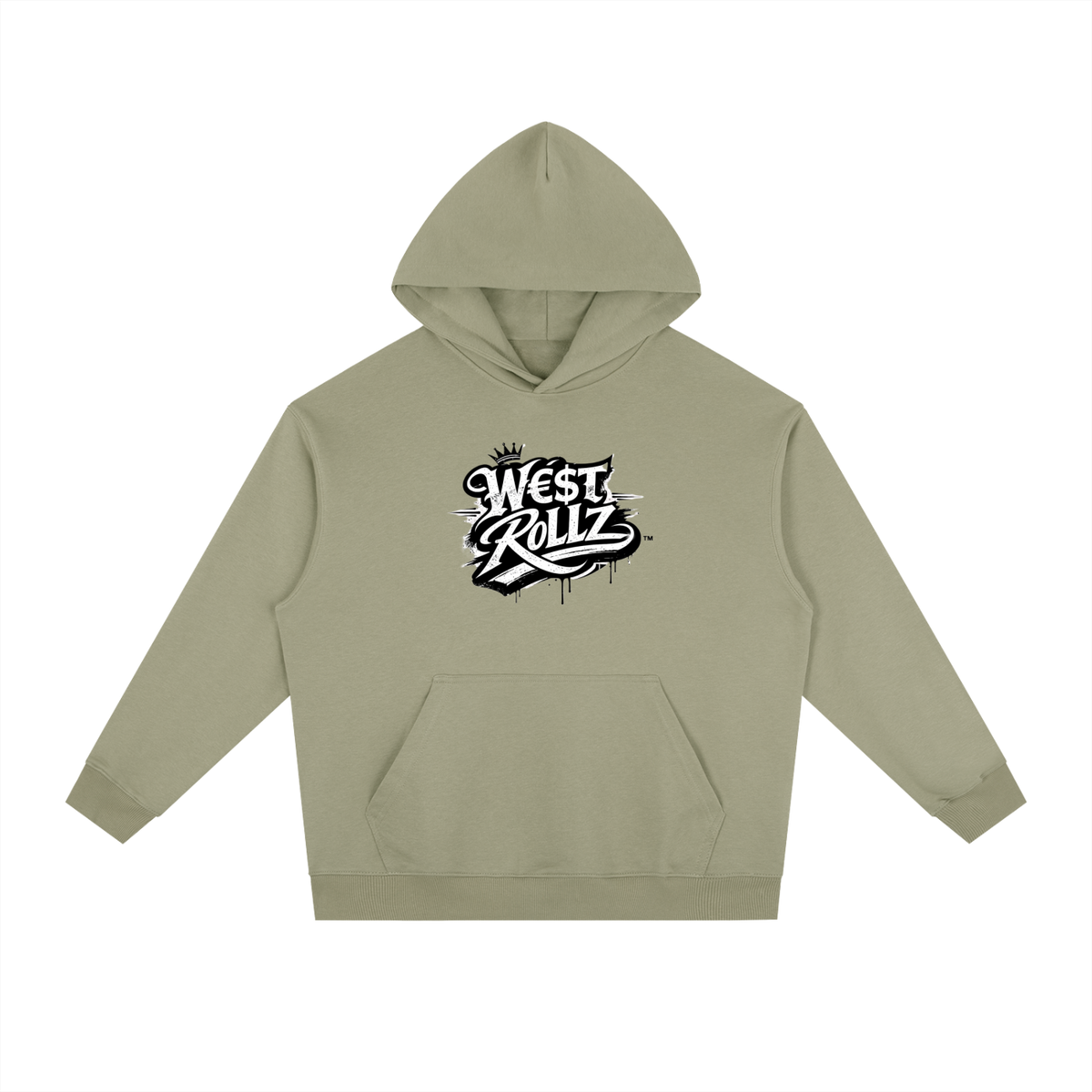 WEST ROLLZ X FÉLIX WEST X Essential Heavyweight Drop-Shoulder Hoodie