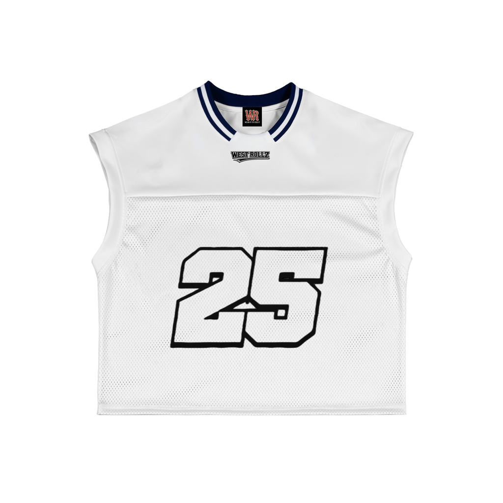 WEST ROLLZ X THE WARRIORS / Loose Sleeveless Mesh T-SHIRT