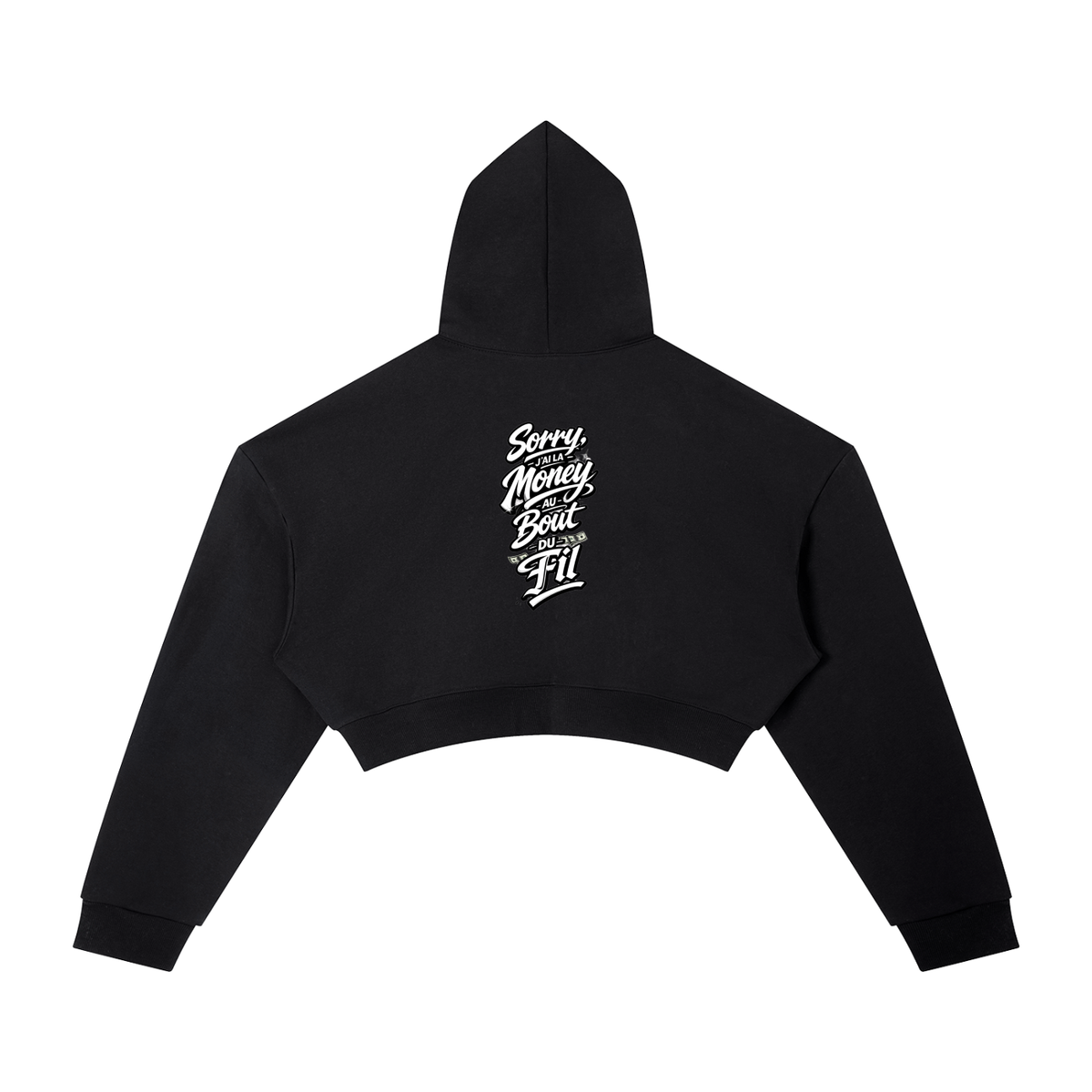 WEST ROLLZ X Essential Cropped WOMEN Hoodie