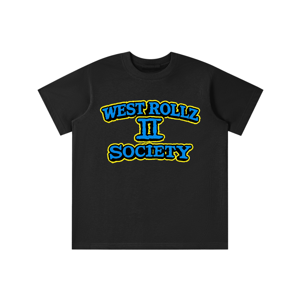 WEST ROLLZ X WEST ROLLZ II SOCIETY KIDS T-SHIRT