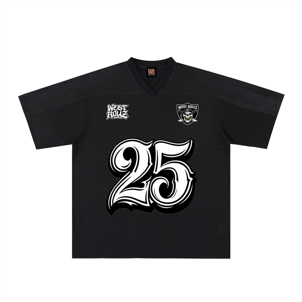 WEST ROLLZ X PIRATES WEST JERSEY FOOTBALL JERSEY T-SHIRT