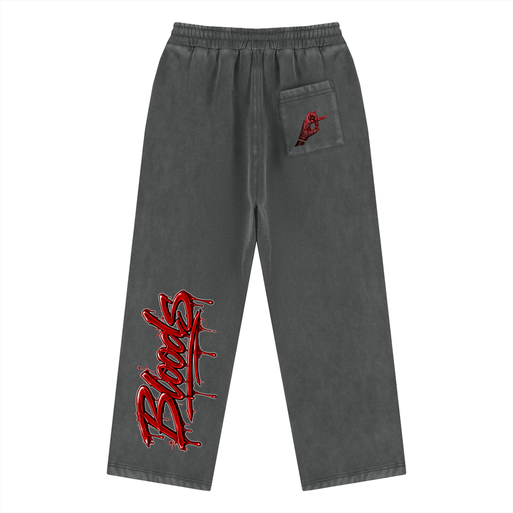 WEST ROLLZ x BLOODS PART.2 x O’JEEZZ MERCH PANTS