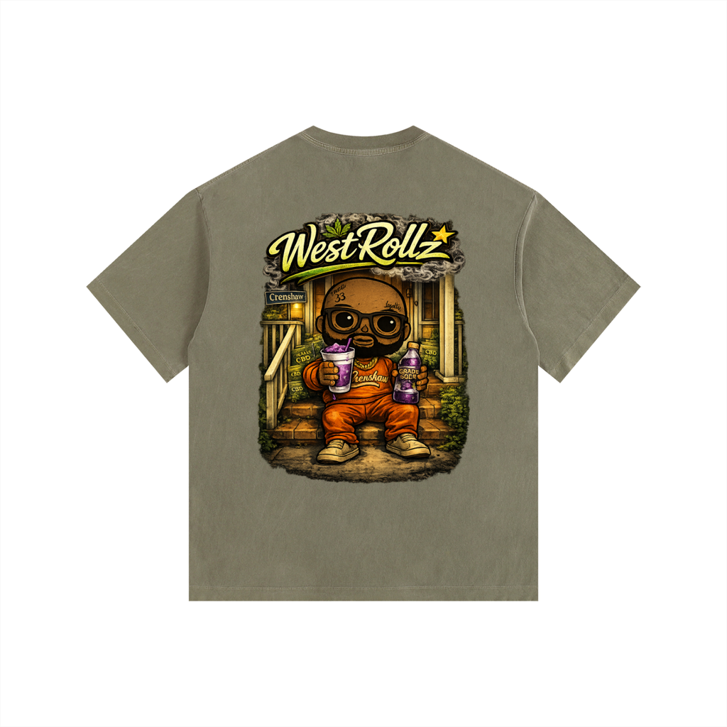 WEST ROLLZ X CBD WEST T-SHIRT