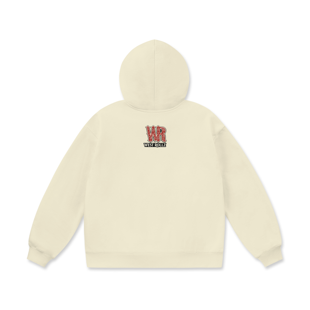 WEST ROLLZ X L’original WR X  Oversize Heavyweight Fleece Hoodie