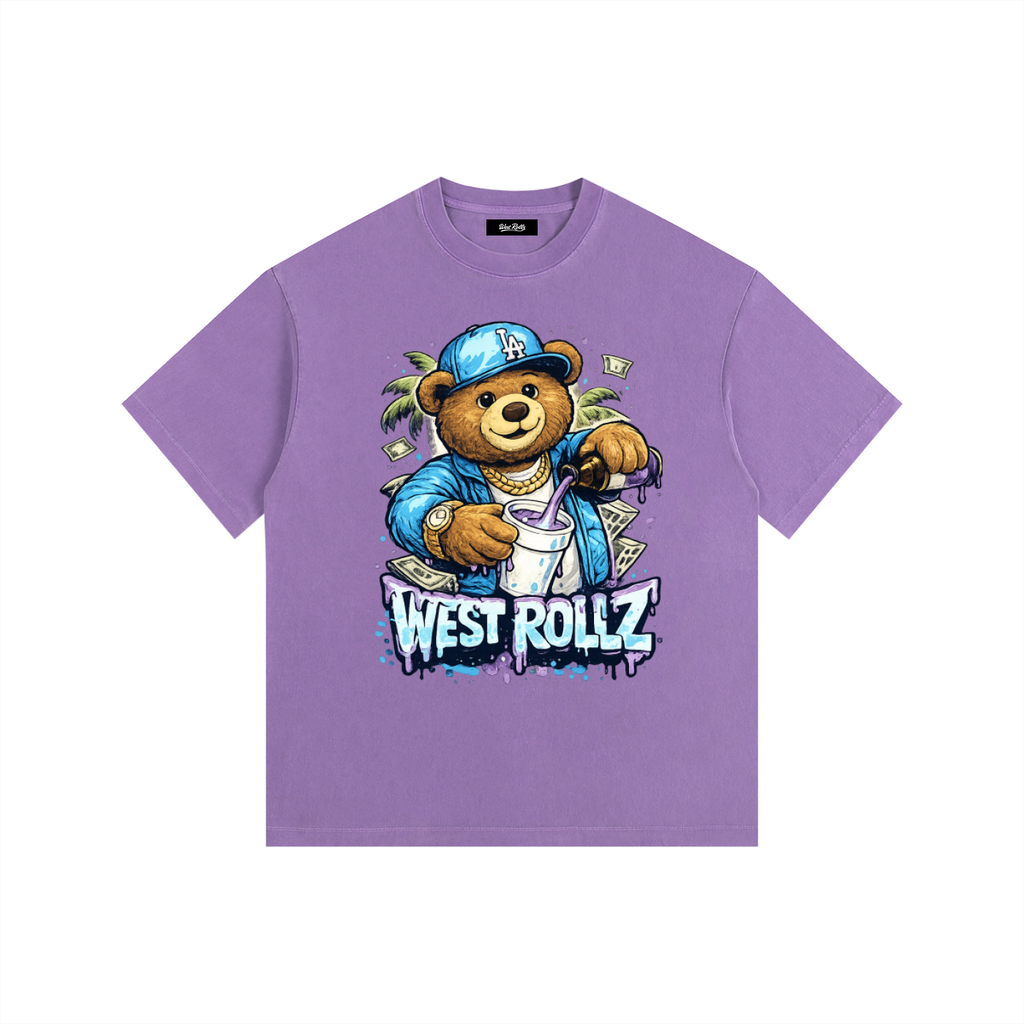 WEST ROLLZ X JAMAIS SANS MON SYRUP & MA DOUBLE CUP T-SHIRT